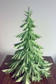 Новогодняя елка модульное оригами