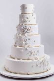 Торт свадебный простой дизайн
