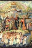 Крещение киевлян картина