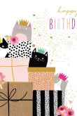 Картинки с днем рождения кошки