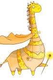 Новогодний жираф