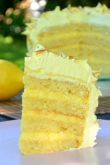 Торт лимонный бисквитный