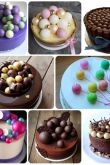 Шоколадные шары из глазури для торта