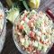 Суши салат с крабовыми палочками