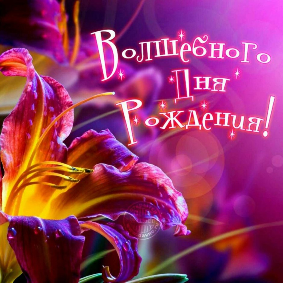 Красивые открытки с днем рождения