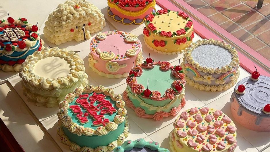 Торт в корейском стиле