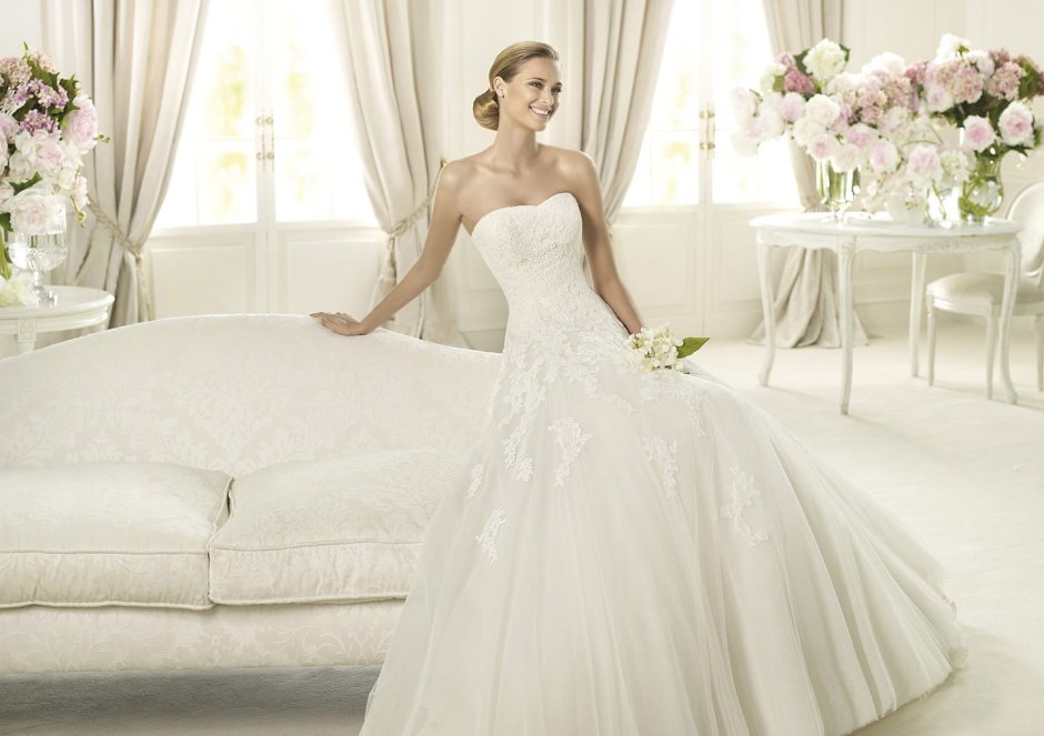 Свадебные платья Pronovias Alcanar