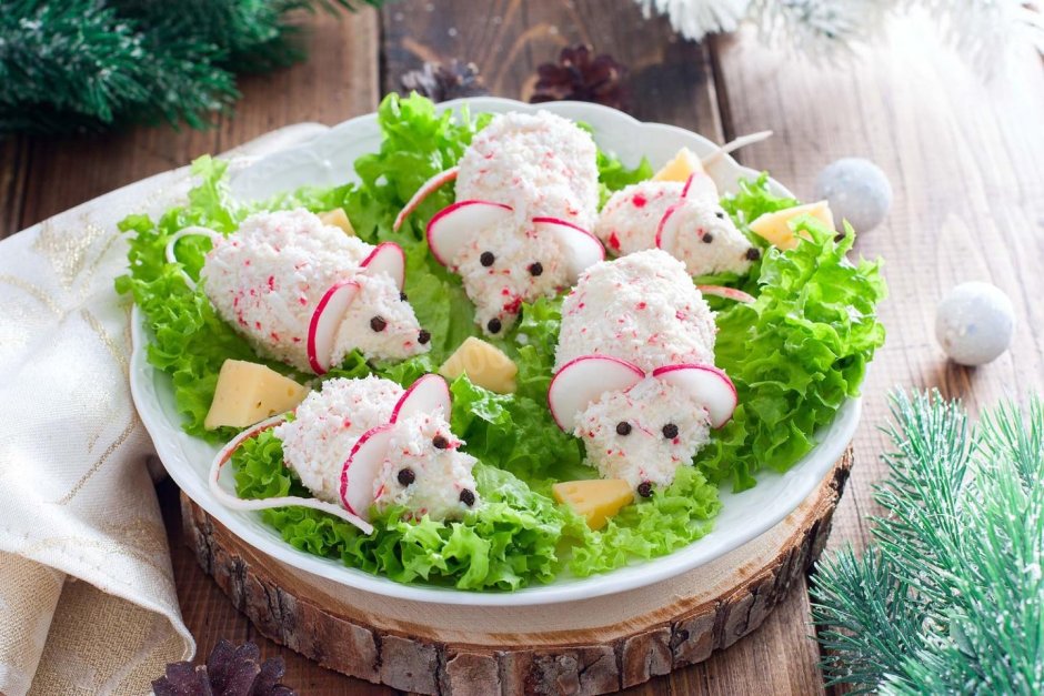 Мясной салат вместо Оливье