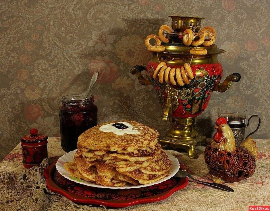 Открытки с широкой Масленицей