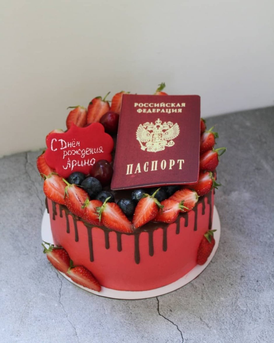 Торт на 14 летие девочке
