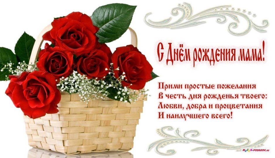 Поздравления с днём рождения ма