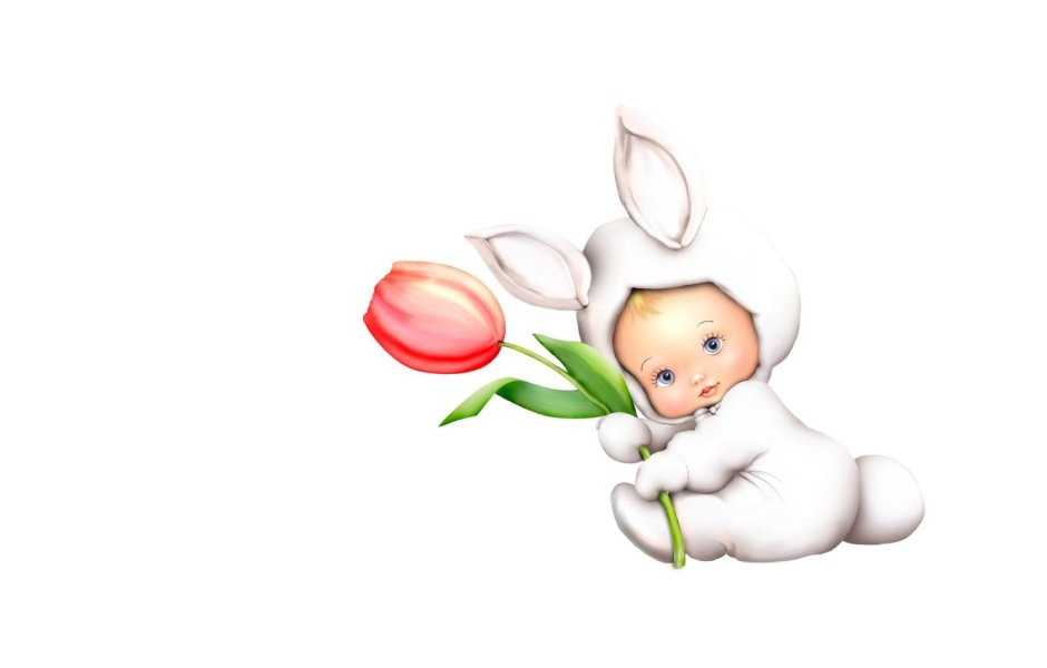 Фон с днем рождения детский