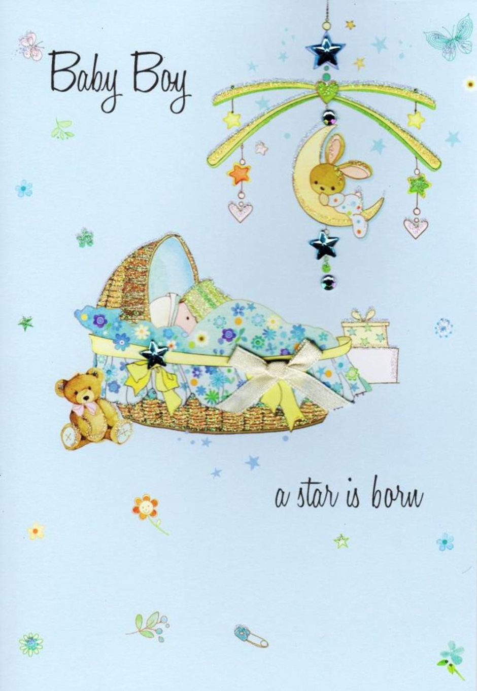 С днём рождения младенца