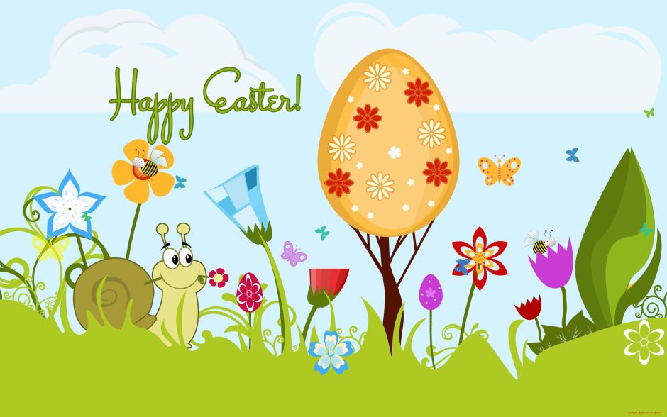 Happy Easter открытки