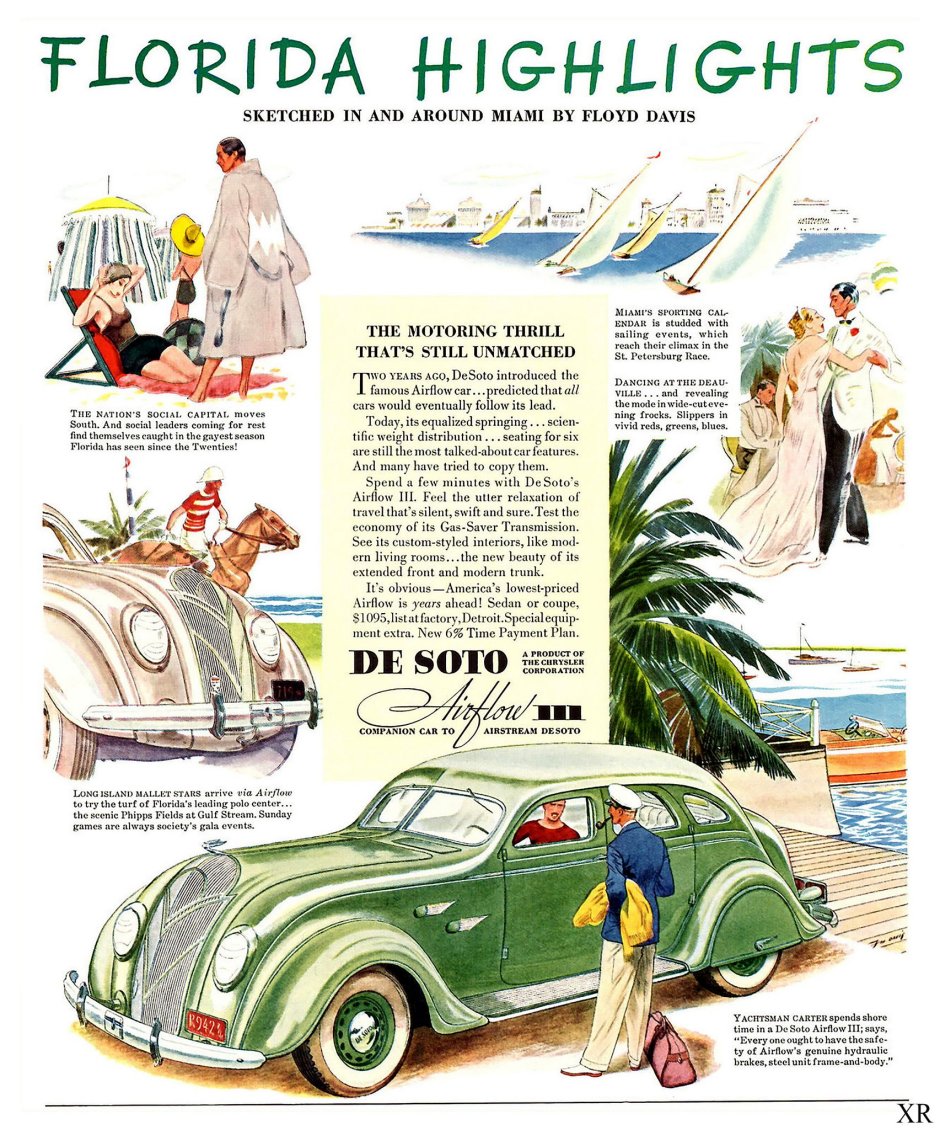 1936 Chrysler advertisements