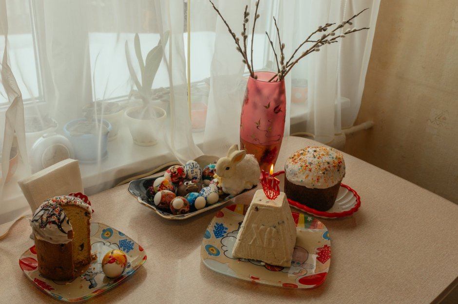 Боксы с куличами