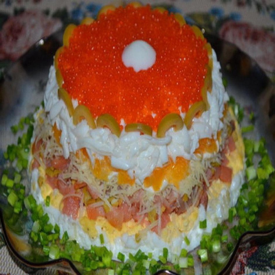 Салат курица под шубой