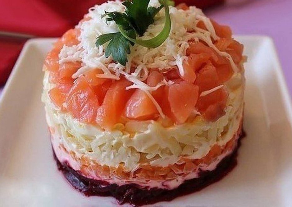 Салат многослойный