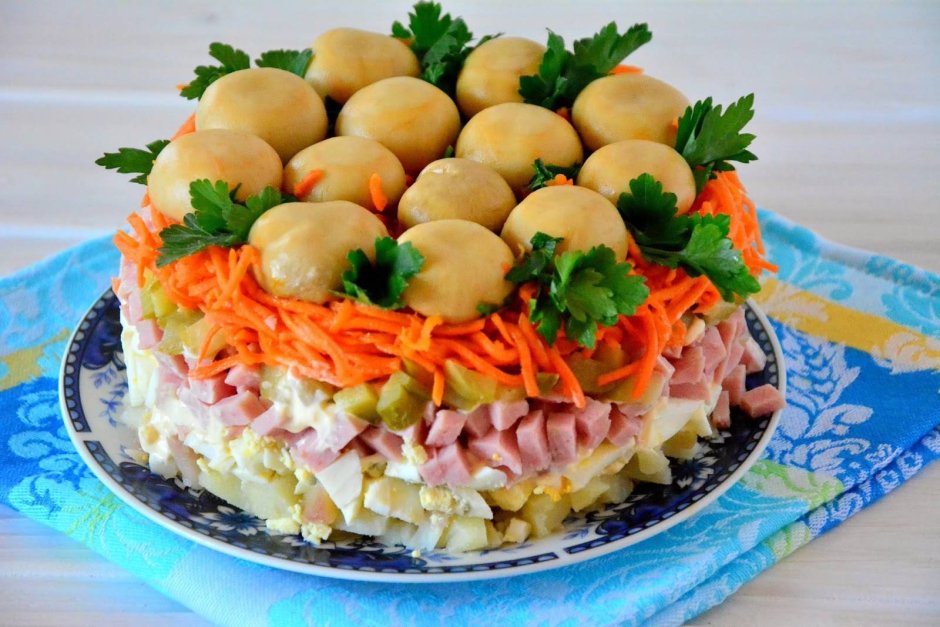 Праздничные салаты