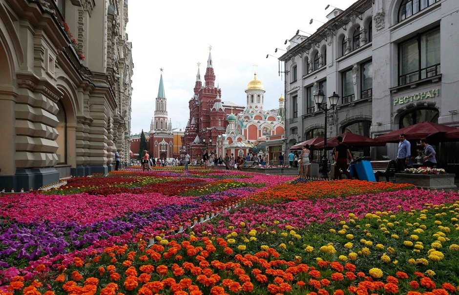 Москва лето ГУМ