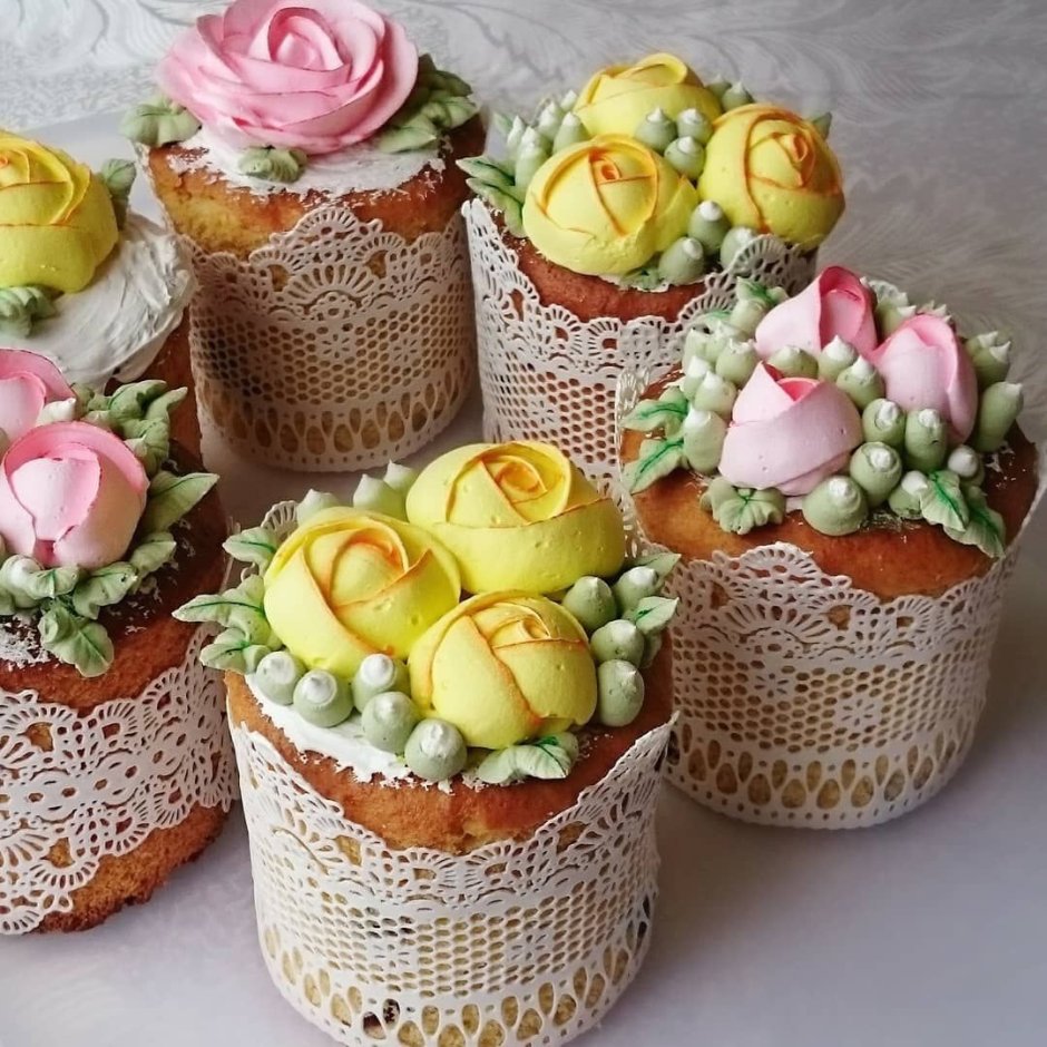 Кулич Пасхальный дэкор