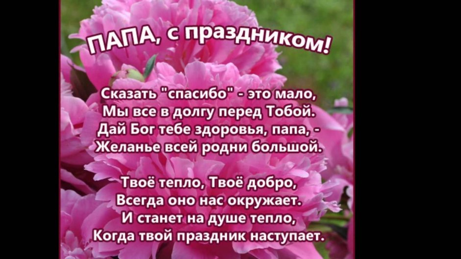 Поздравления с днём рождения Паапе