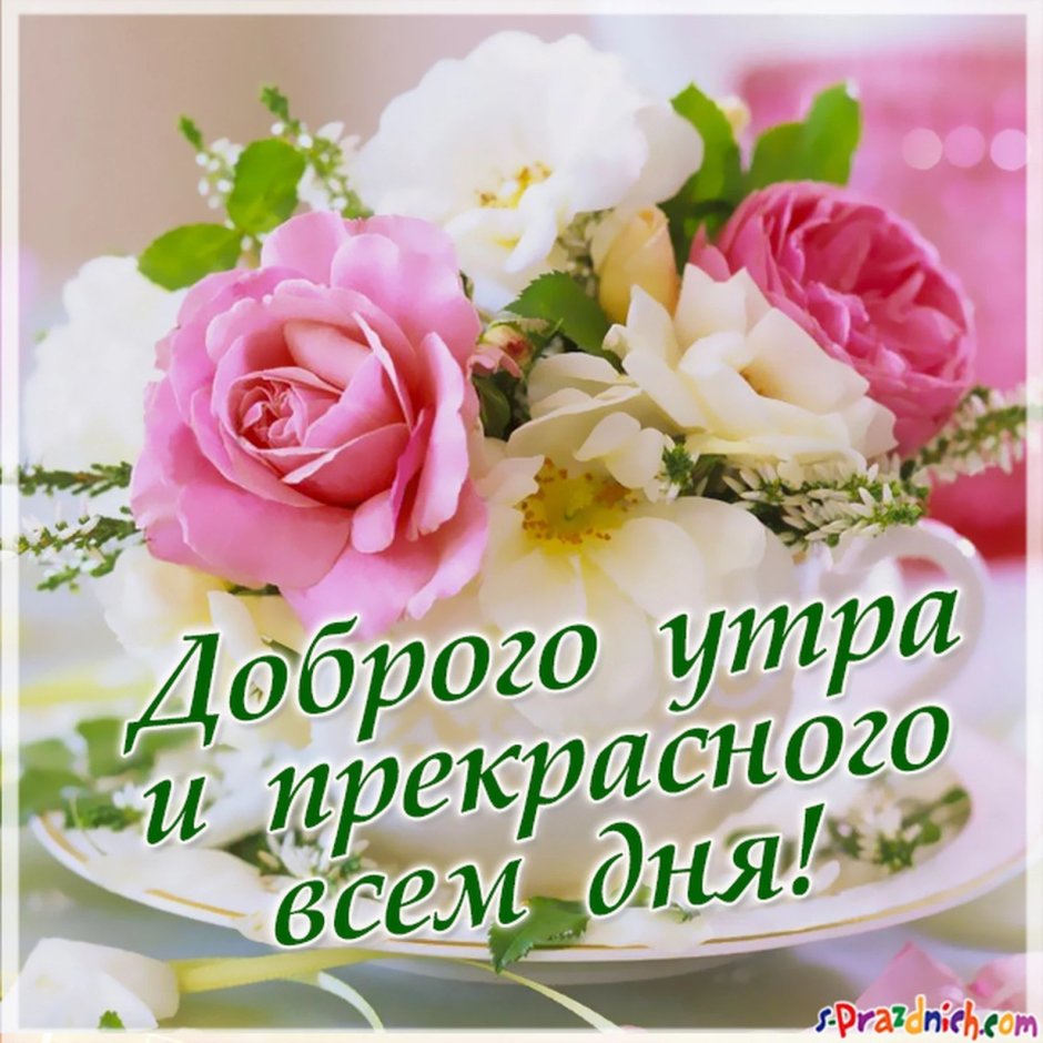 Доброго утра прекра ного дня