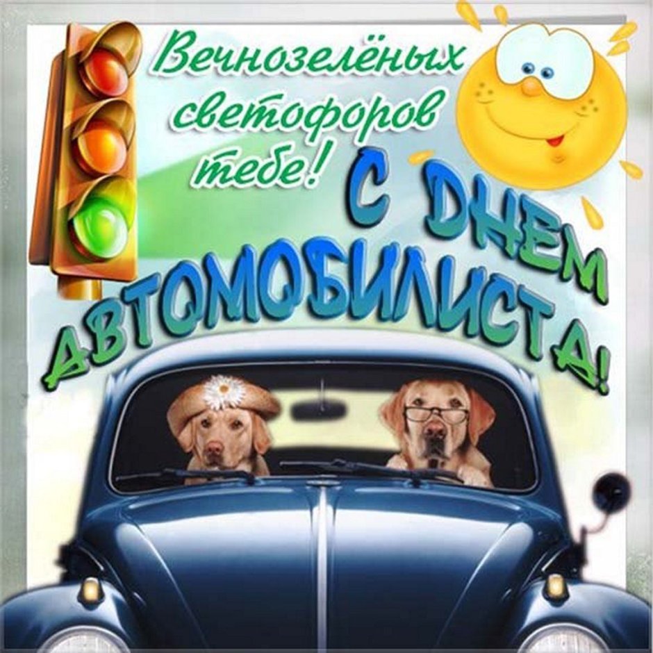 С днём автомобилиста прикольные