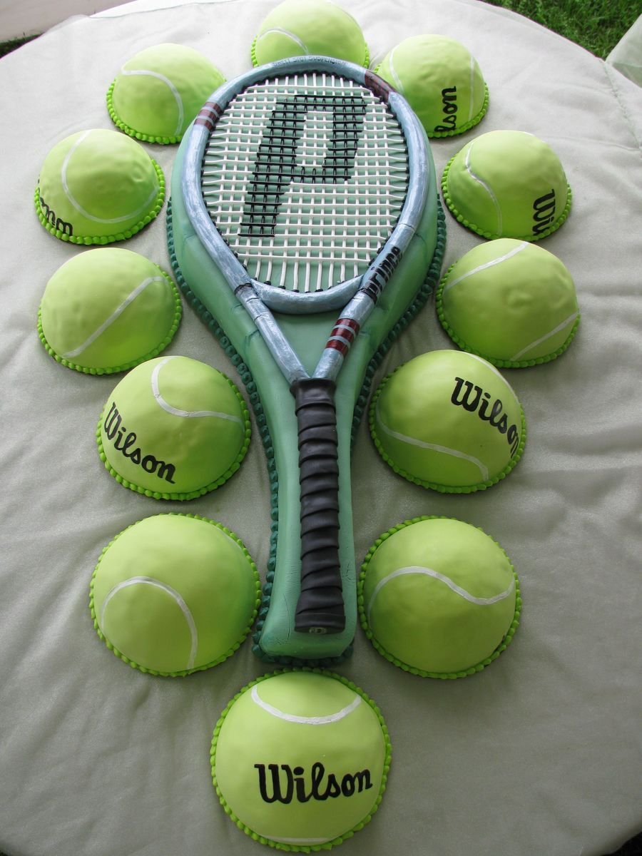 Настольный теннис торт