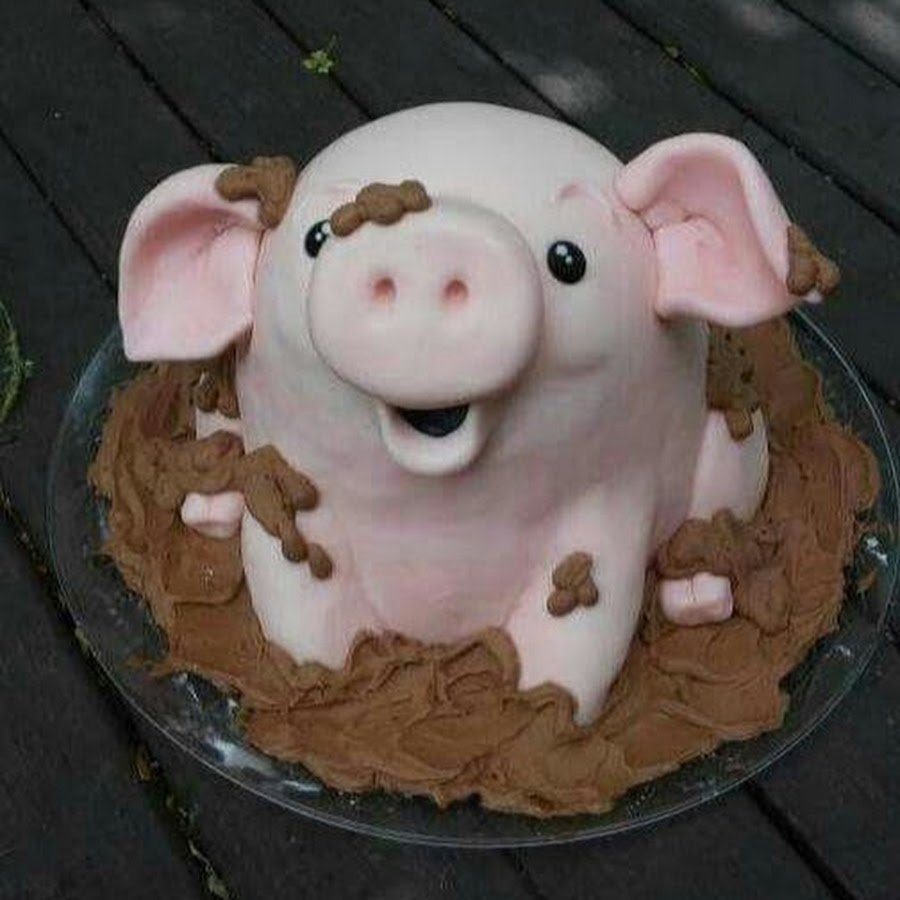 Торт свинья