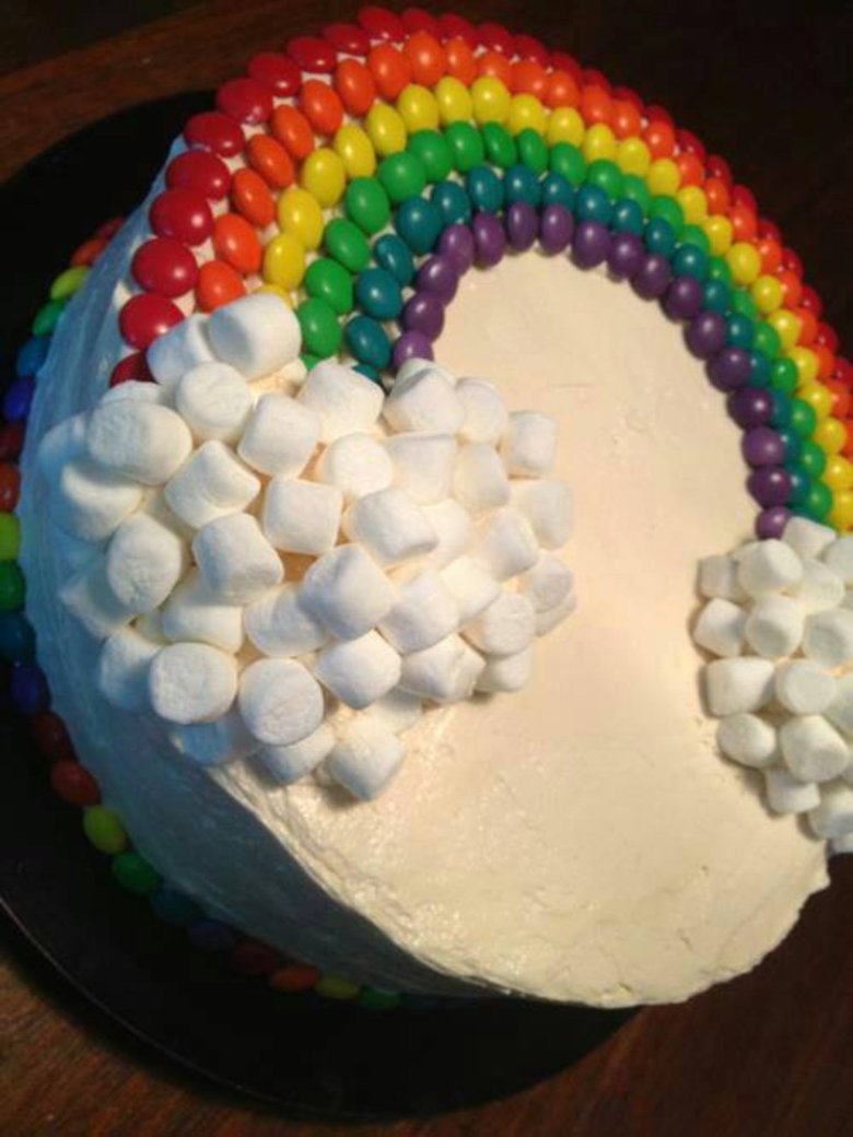 Домашний торт на день рождения ребенка