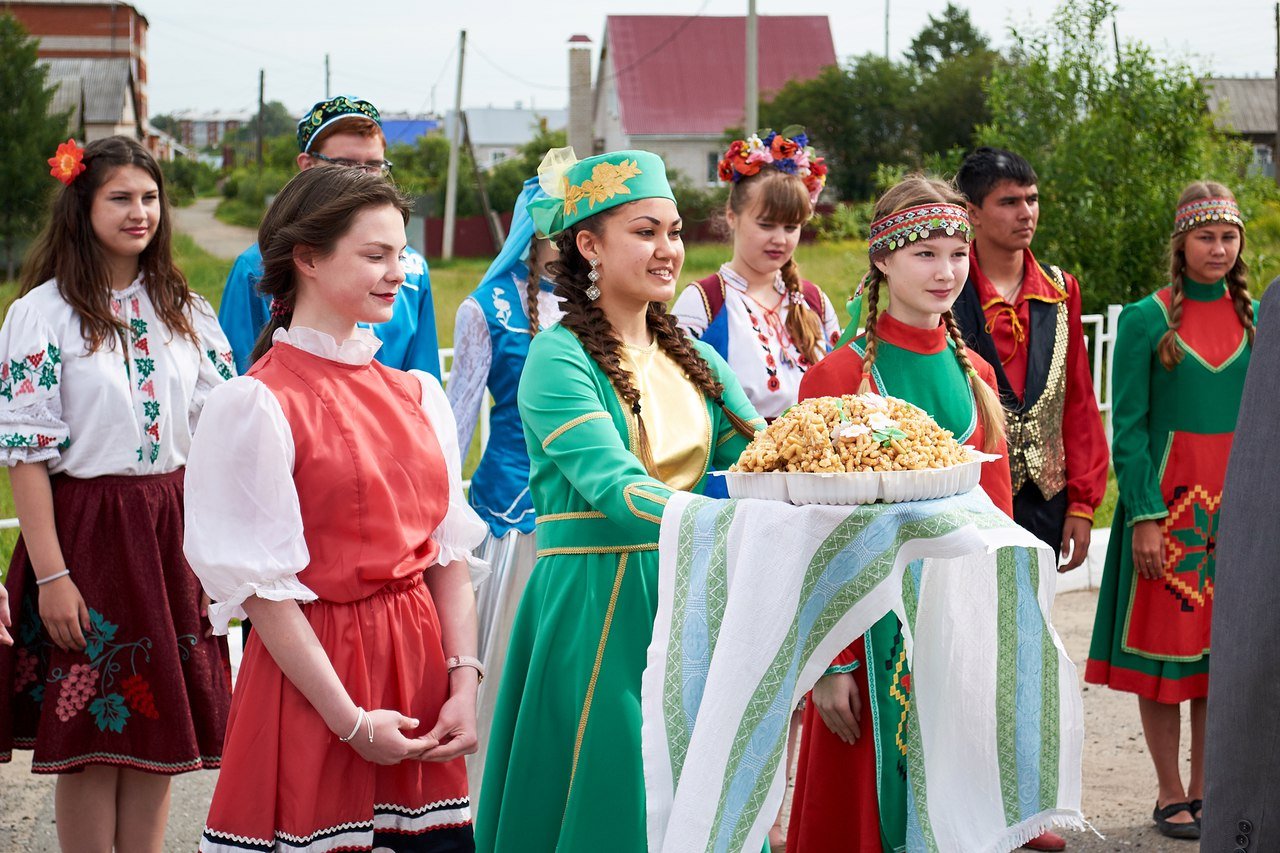 Весенний праздник у татар