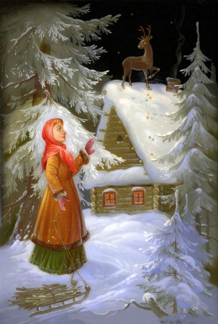 Сказки рождественские русские