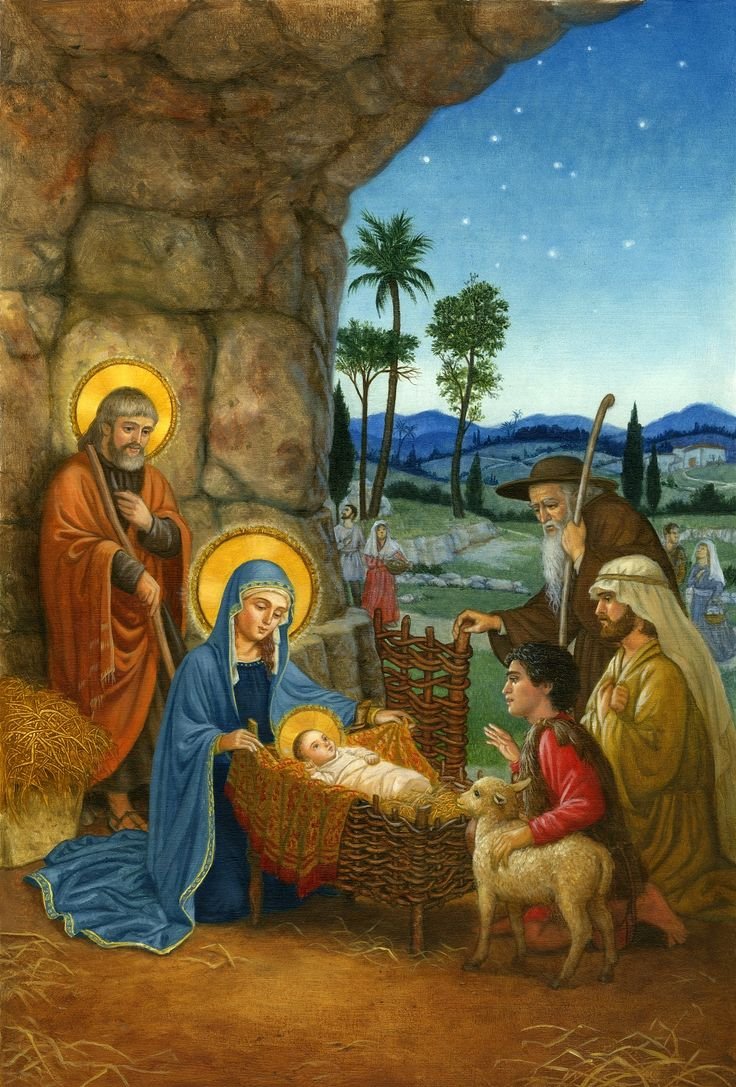 Икона рождения Иисуса Христа в Вифлееме