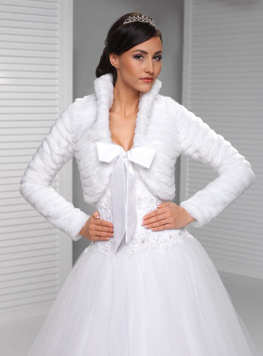 Свадебная куртка для невесты