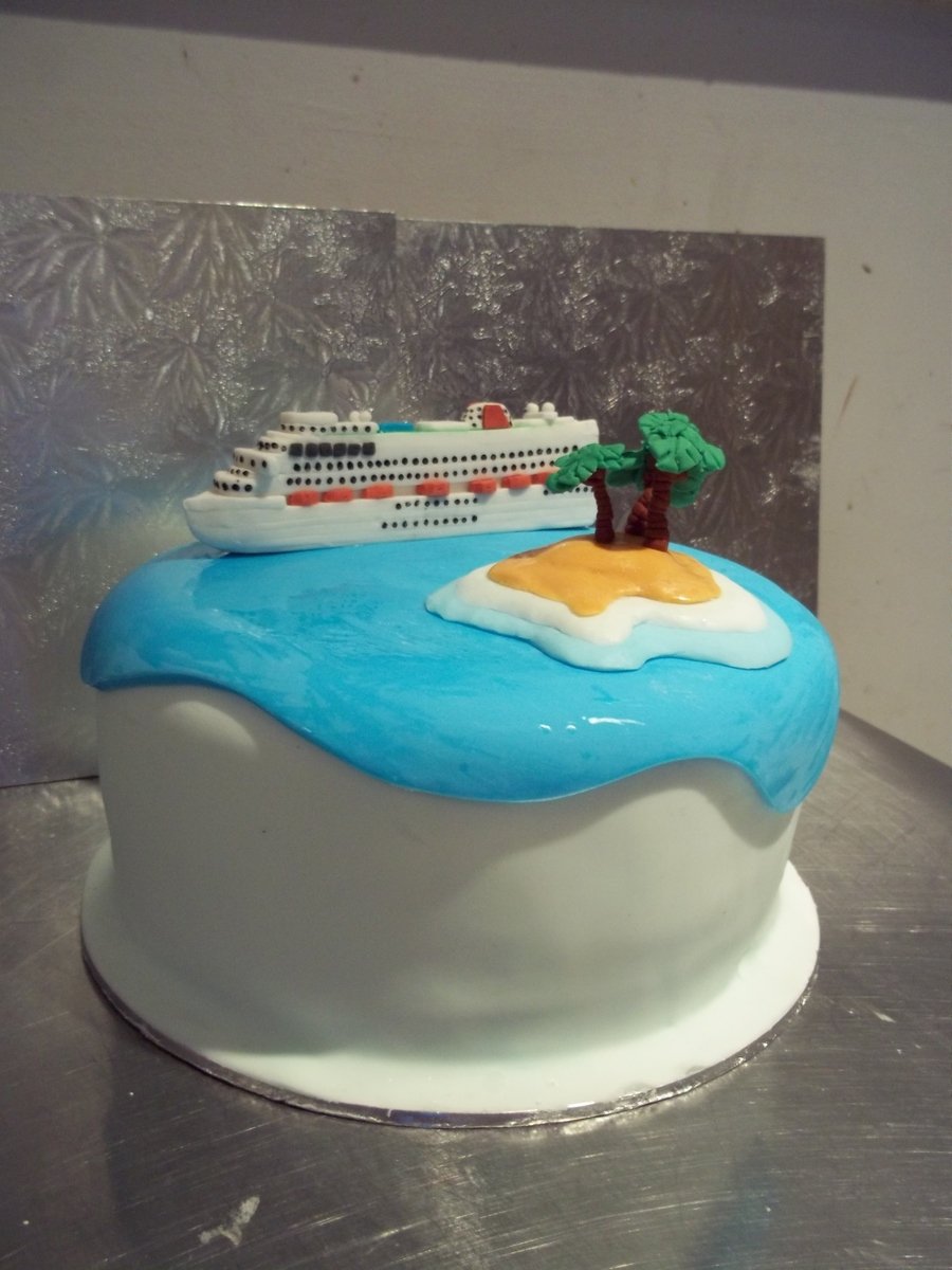 Яхта торт