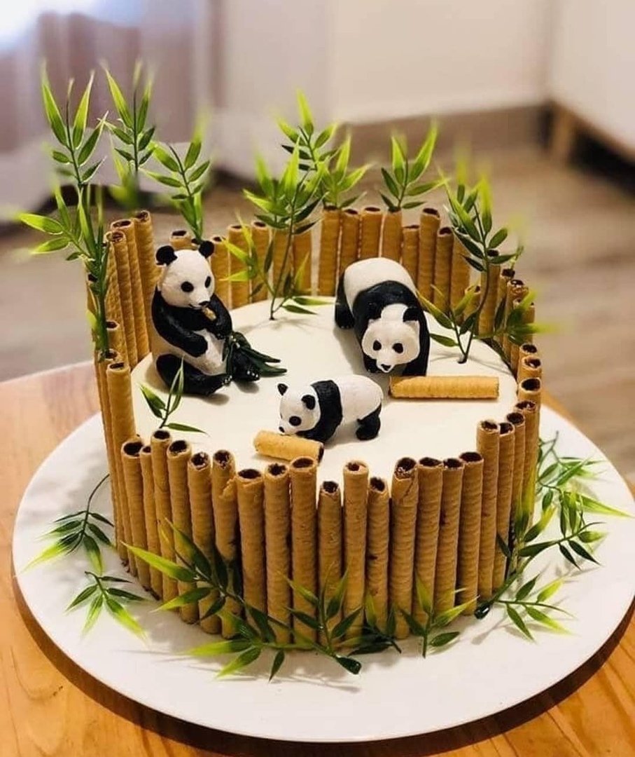Крутые торты в стиле Панда