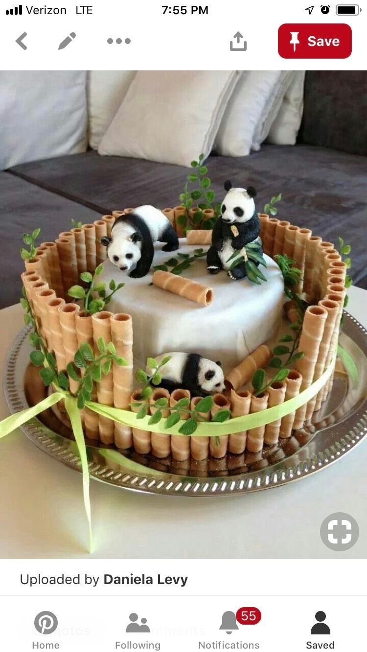 Тортик с пандой