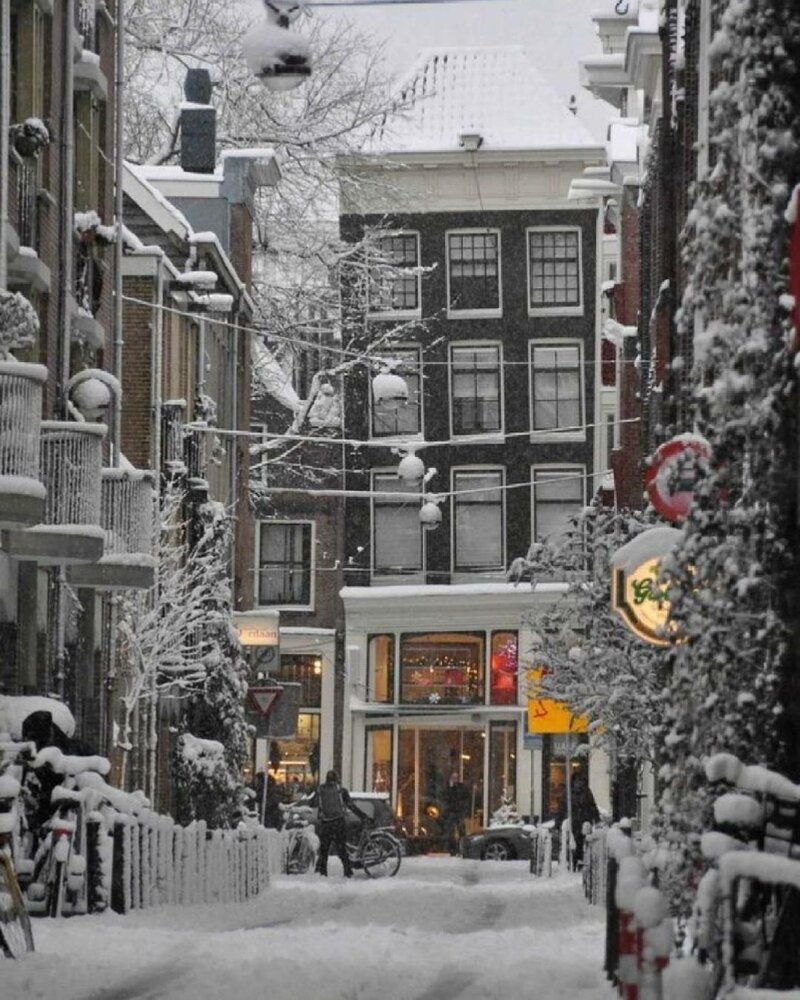 Рождественская ярмарка в Амстердаме