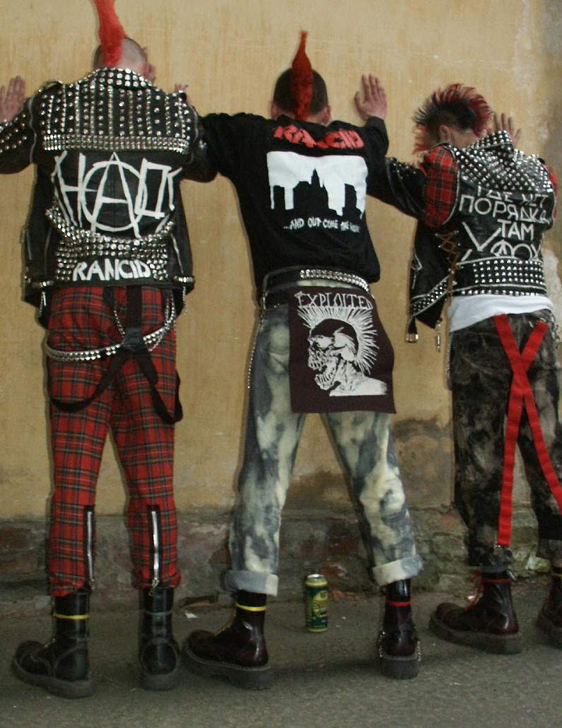 Панк рокеры субкультура