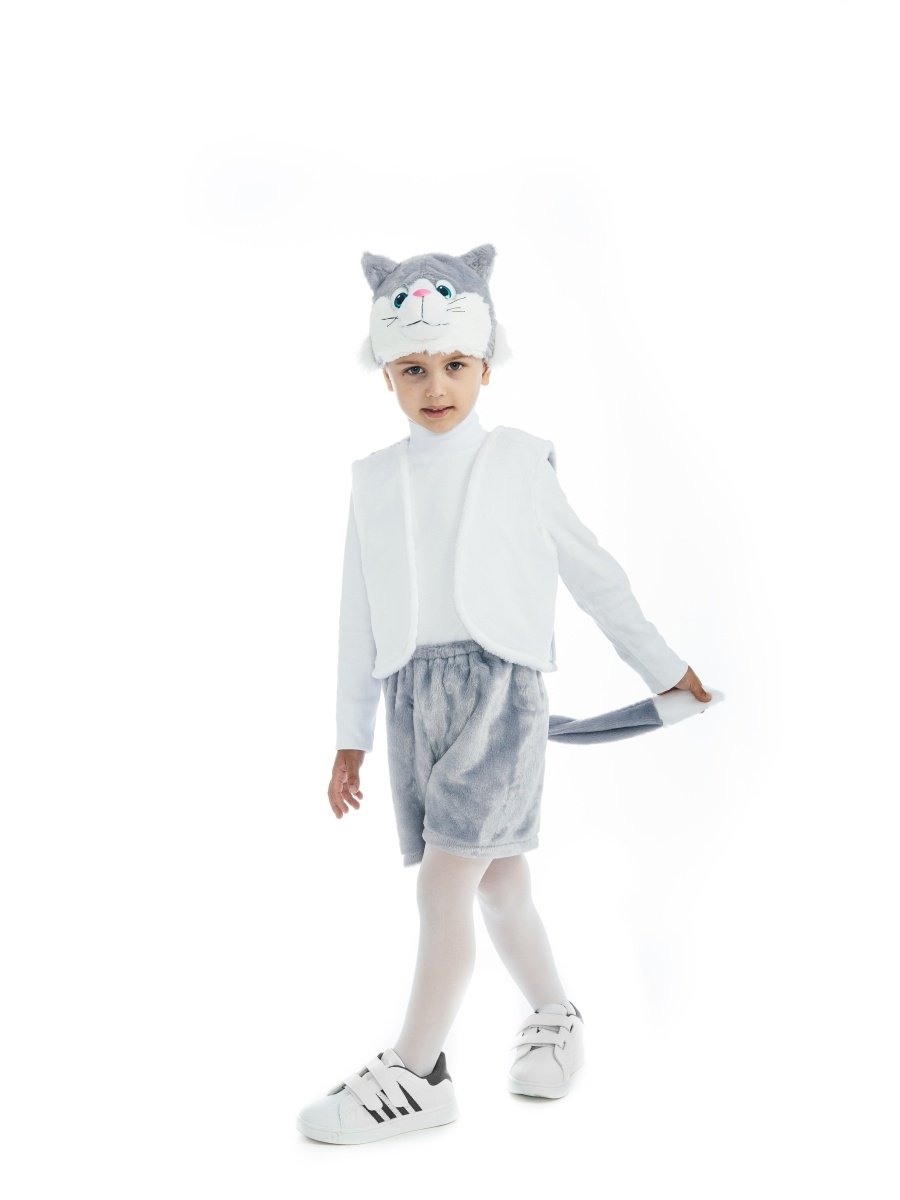 Новогодний костюм котенка для мальчика