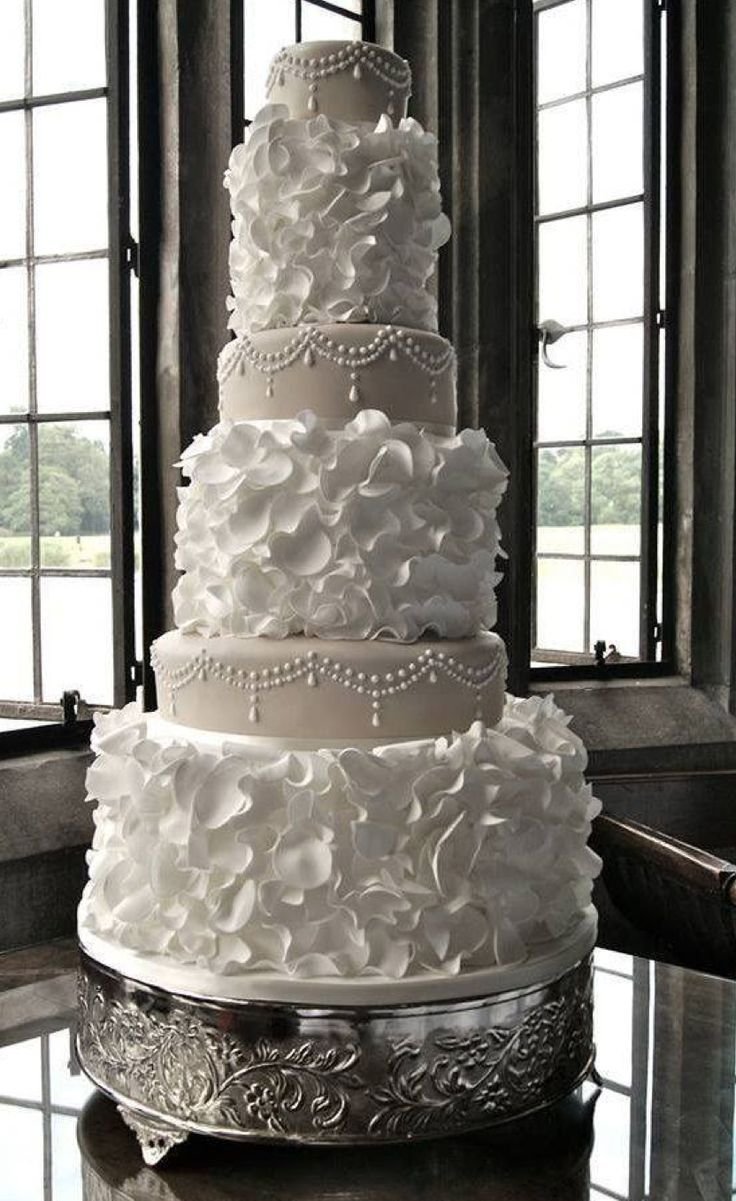 Торт свадебный самый красивый