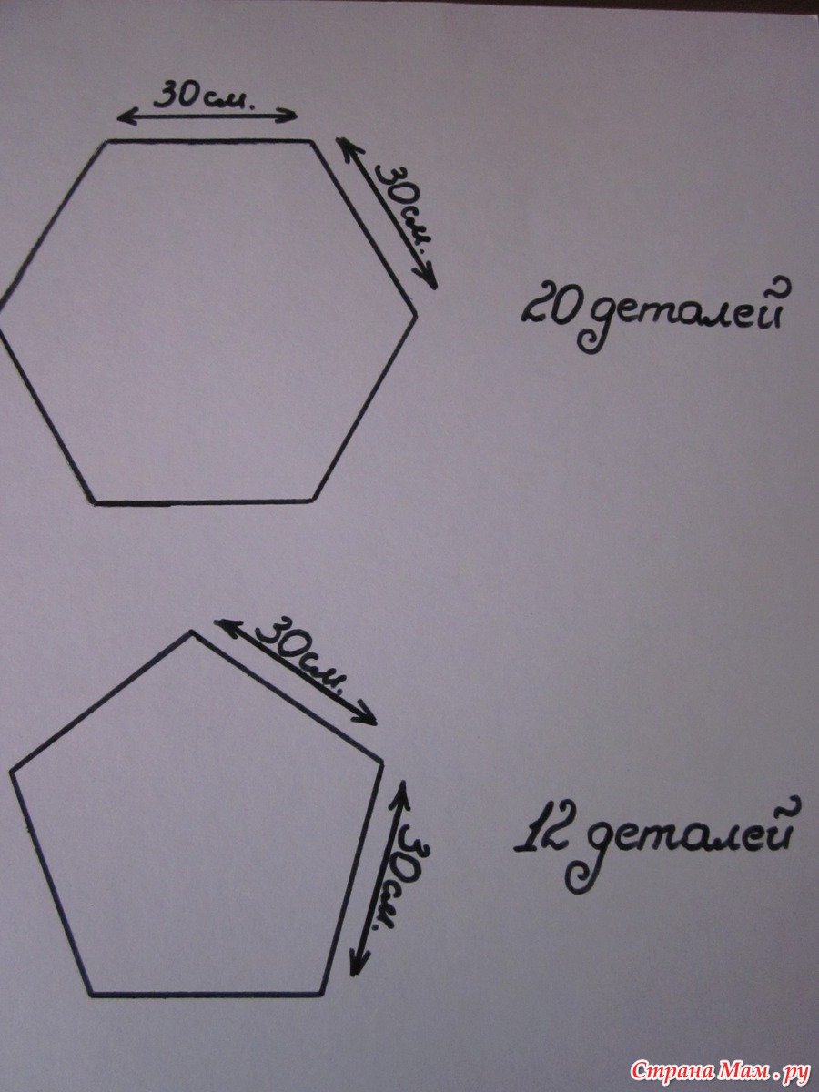 Орнамент из шестигранников