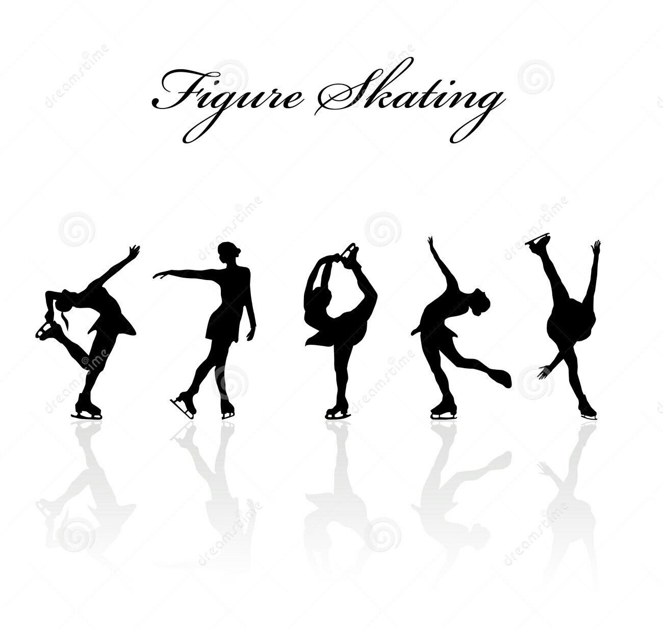 Figure Skating надпись