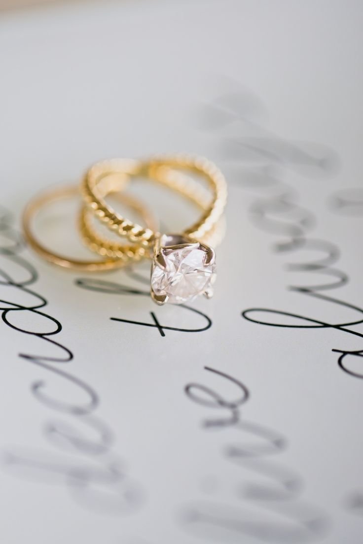 Свадебное обручальное кольцо мечты