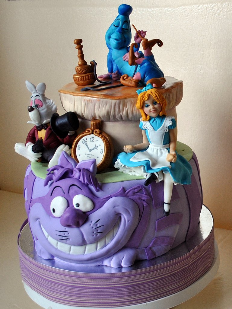 Тортик Алиса в стране чудес