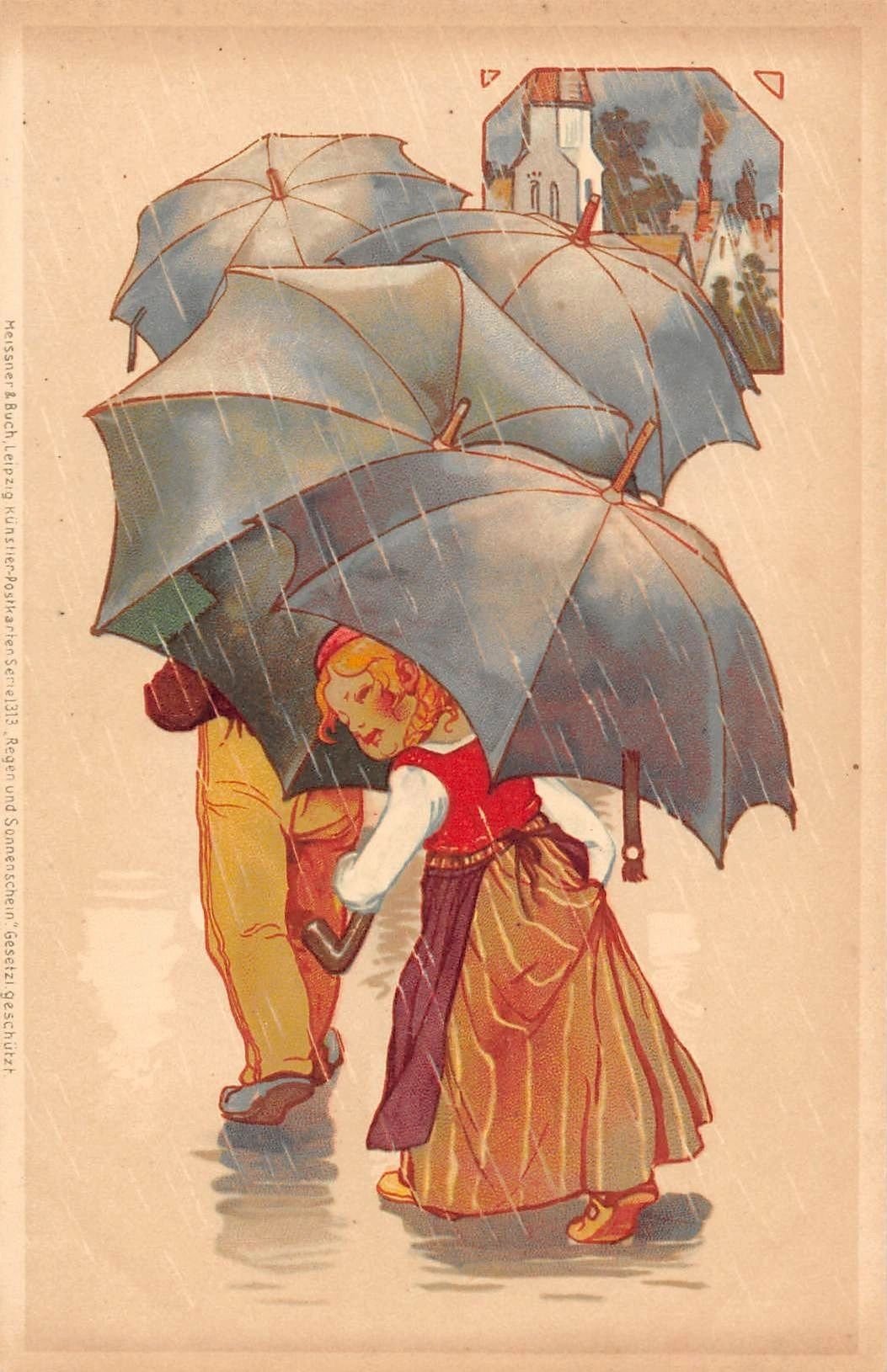 Открытка зонтик. Открытка с зонтом. Открытка с зонтиком. Открытки с изображением зонта. Винтажные открытки зонт.