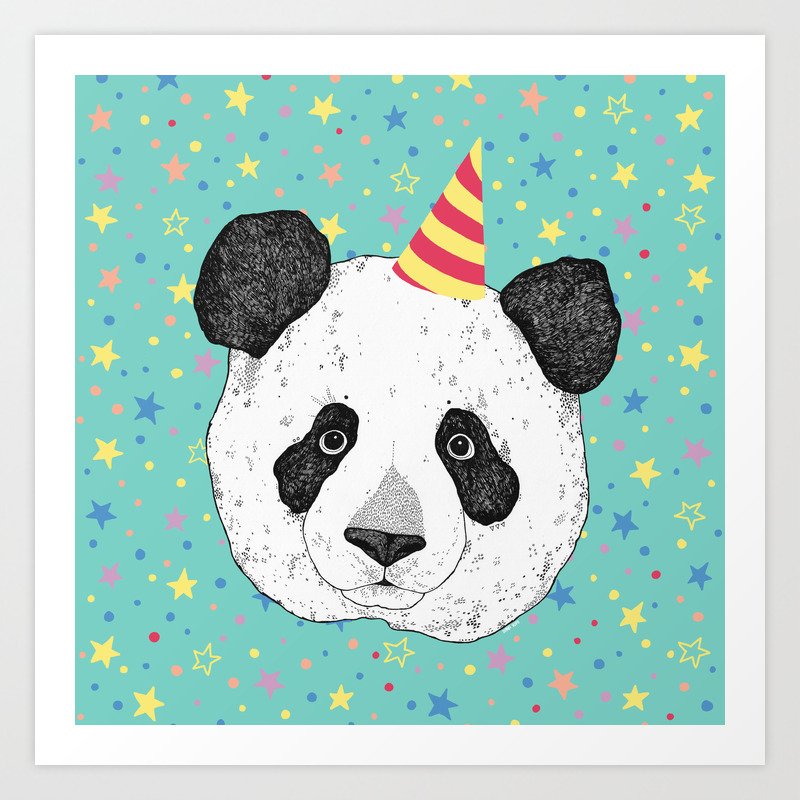 Панда поздравляет с днем рождения