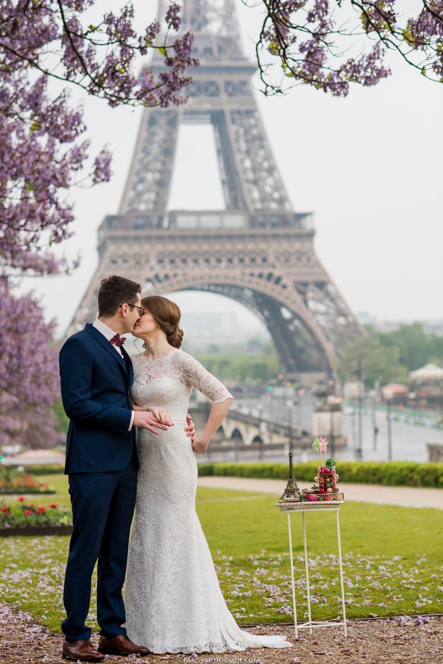 Свадебная церемония в Париже