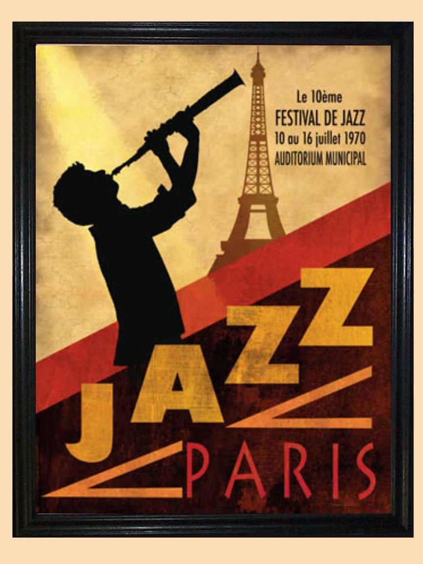 Плакаты в стиле джаз